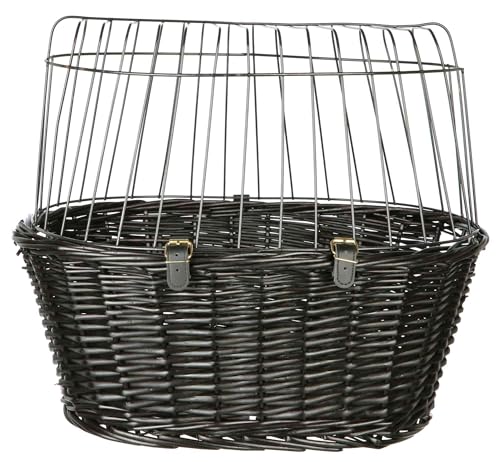 Trixie 2818 Front-Fahrradkorb, 50 × 41 × 35 cm, schwarz von TRIXIE