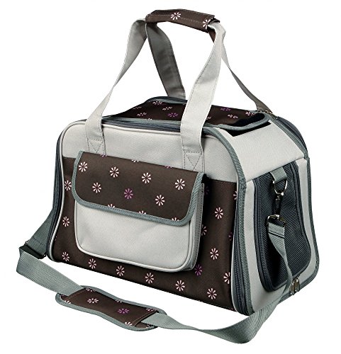 Trixie 28954 Tasche Libby, 25 × 27 × 42 cm, braun/grau von TRIXIE