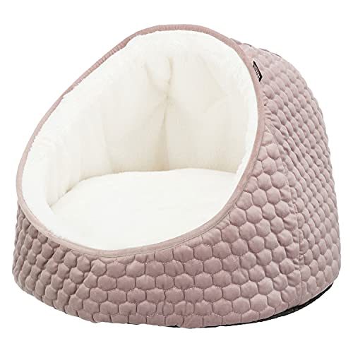 Trixie 36353 Kuschelhöhle Noria, 40 x 38 x 38 cm, weiß/lachs von TRIXIE