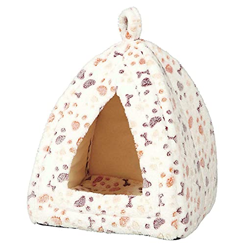 Trixie 36354 Kuschelhöhle Lingo, 32 × 42 × 32 cm, weiß/beige von TRIXIE