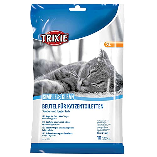 Trixie 4051 Simple'n'Clean Katzentoilettenbeutel, XL, 10 St. Trixie 4051 Simple'n'Clean Katzentoilettenbeutel, XL, 10 St. von TRIXIE