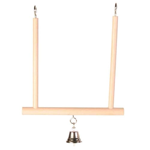 Trixie 5830 Trapezschaukel mit Glocke, 12 × 13 cm Trixie 5830 Trapezschaukel mit Glocke, 12 × 13 cm von TRIXIE