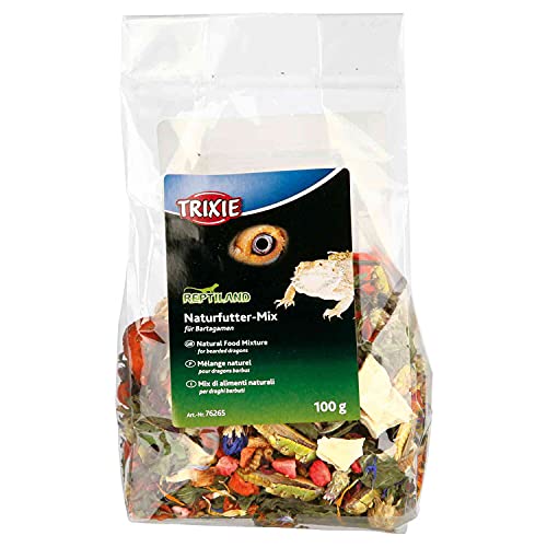 Trixie 76265 Naturfutter-Mix für Bartagamen, 100 g von TRIXIE