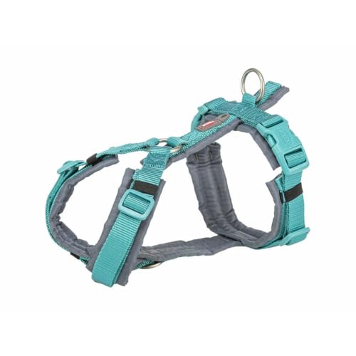 TRIXIE Geschirr fÜr Hunde Premium Trekking Aqua blau/Graphit grau TRIXIE Geschirr fÜr Hunde Premium Trekking Aqua blau/Graphit grau von TRIXIE
