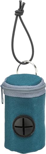 TRIXIE Pick-Up Spender mit Zwei Rollen von 15 Tasche, M, schwarz von TRIXIE