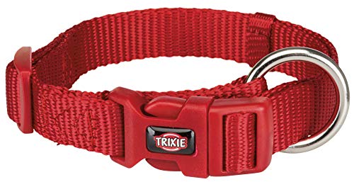 Trixie Premium Halsband, L–XL: 40–65 cm/25 mm, rot von TRIXIE