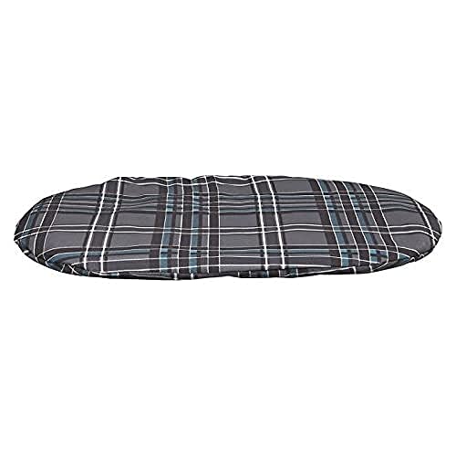 Trixie Scoopy Oval Hundekissen, 77 x 50 cm, grau/anthrazit von TRIXIE