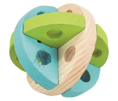 Trixie Spiel- und Snackball aus Holz - 7,5 cm von TRIXIE