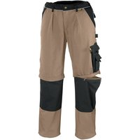 Arbeitshose Canvas 2-in-1 Bundhose khaki/schwarz Größe 30 von TRIZERATOP