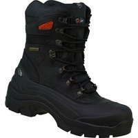 Arbeitsschuhe S3-Winterstiefel Größe 41 wasserdicht, ausklappbare Spikes - schwarz von TRIZERATOP