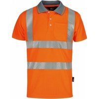 Coolpass Poloshirt VWPS3N leuchtorange xl - Vizwell von VIZWELL