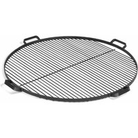 Trizeratop - Grillrost mit 4 Griffen aus Rohstahl 70 cm für Feuerschale von TRIZERATOP