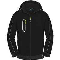 Softshelljacke MONTANA schwarz Größe M von TRIZERATOP
