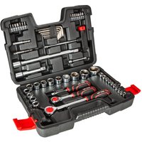 Steckschlüsselsatz 1/4", 1/2", 53-tlg. Steckschlüsselsatz 1/4", 1/2", 53-tlg. von TRIZERATOP