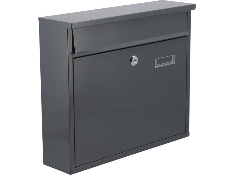 TRIZERATOP Briefkasten Briefkasten 310x360x100mm graphit (Briefkasten 310x360x100mm graphit, Briefkasten 310x360x100mm graphit) von TRIZERATOP