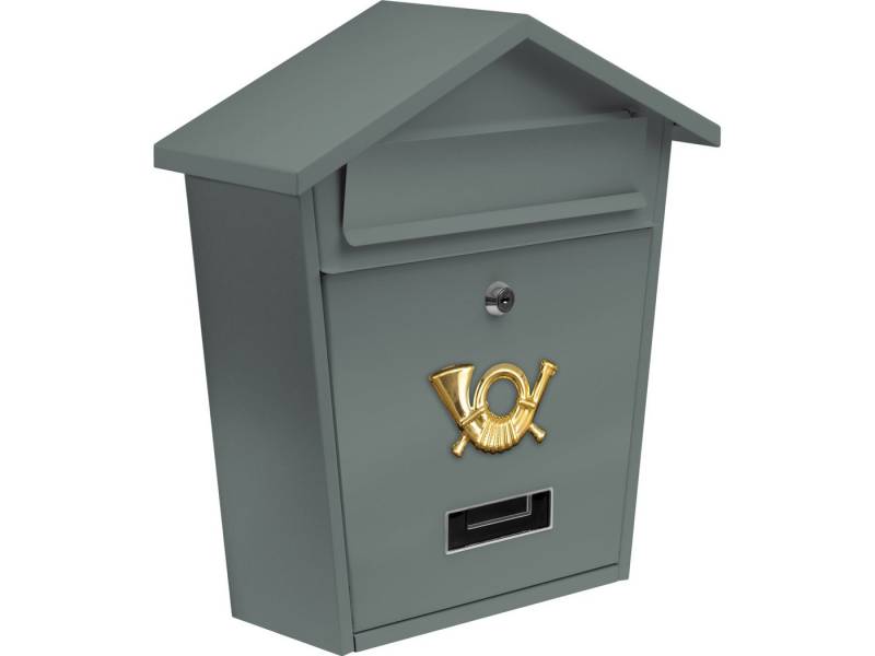 TRIZERATOP Briefkasten Briefkasten 380x320x105mm graphit (Briefkasten 380x320x105mm graphit, Briefkasten 380x320x105mm graphit) von TRIZERATOP