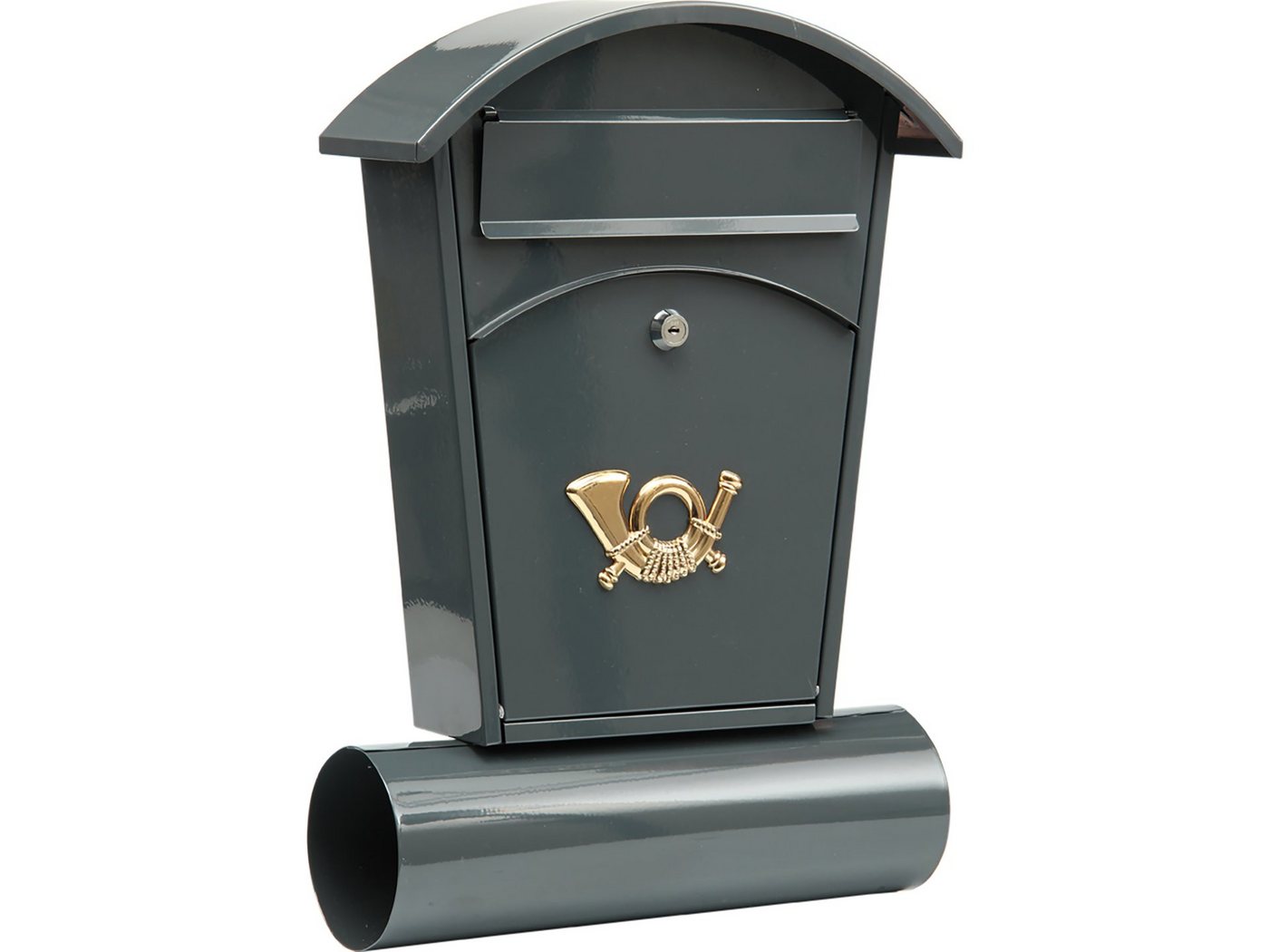 TRIZERATOP Briefkasten Briefkasten 480x280x80mm graphit (Briefkasten 480x280x80mm graphit, Briefkasten 480x280x80mm graphit) von TRIZERATOP
