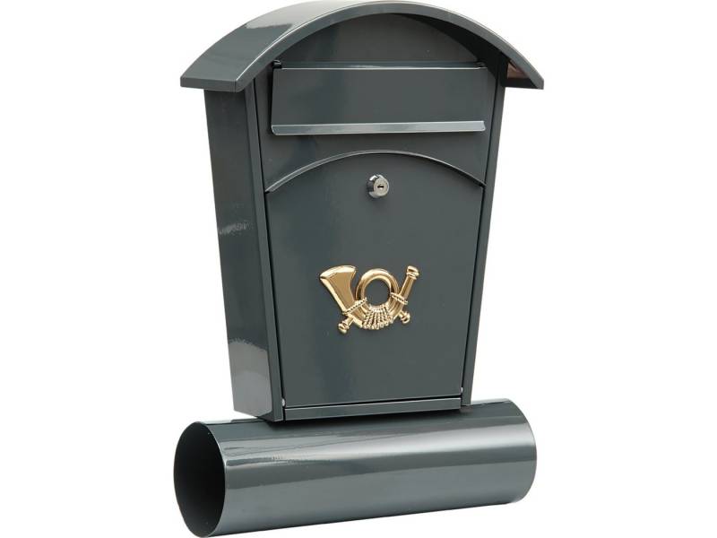 TRIZERATOP Briefkasten Briefkasten 480x280x80mm graphit (Briefkasten 480x280x80mm graphit, Briefkasten 480x280x80mm graphit) von TRIZERATOP