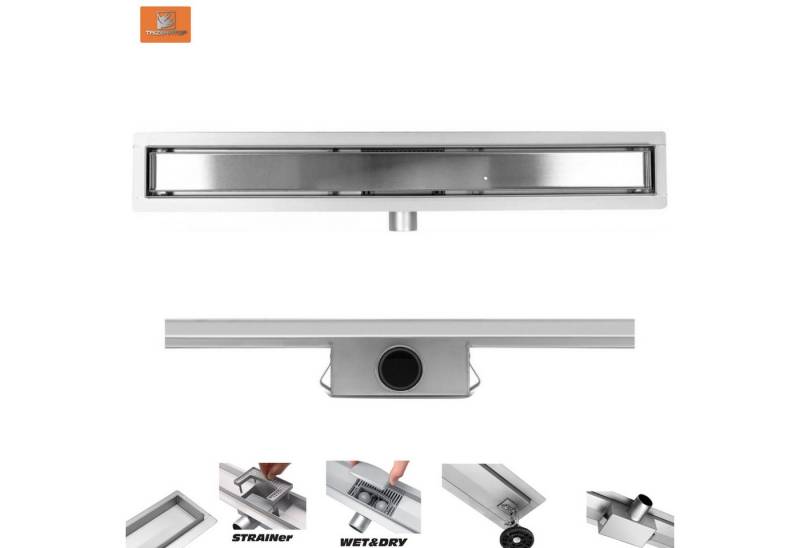 TRIZERATOP Duschrinne Duschrinne, Bodenablauf 70cm,Hohe Qualität, Duschrinne, Bodenablauf 70cm TRIZERATOP Duschrinne Duschrinne, Bodenablauf 70cm,Hohe Qualität, Duschrinne, Bodenablauf 70cm von TRIZERATOP