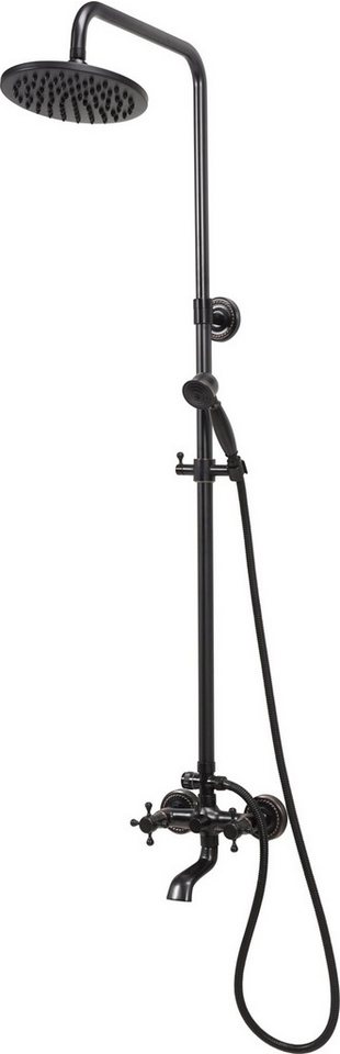 TRIZERATOP Duschsäule Duschsäule, Duschpaneele Retro Black 1, Retro, Retro TRIZERATOP Duschsäule Duschsäule, Duschpaneele Retro Black 1, Retro, Retro von TRIZERATOP