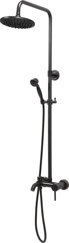 TRIZERATOP Duschsäule Duschsäule, Duschpaneele Retro Black 2, Retro, Retro von TRIZERATOP