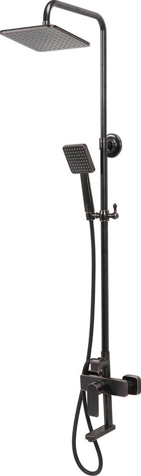 TRIZERATOP Duschsäule Duschsäule, Duschpaneele Retro Black 3, Retro, Retro TRIZERATOP Duschsäule Duschsäule, Duschpaneele Retro Black 3, Retro, Retro von TRIZERATOP