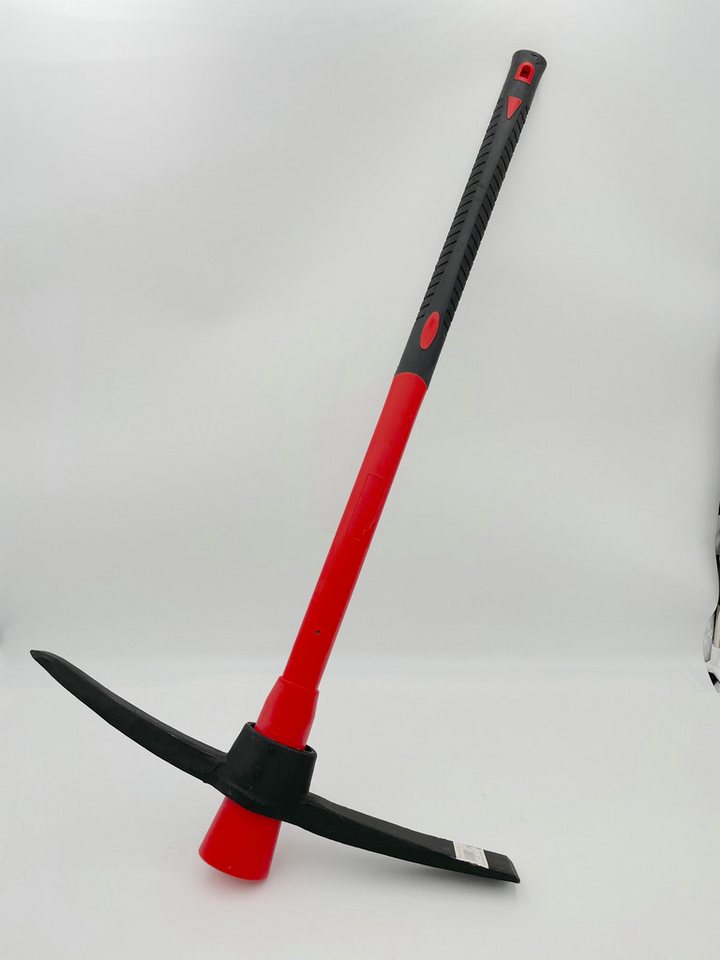 TRIZERATOP Gartenhacke Spitzhacke Kreuzhacke Hacke mit Fieberglasstiel 2,5kg, komplett von TRIZERATOP
