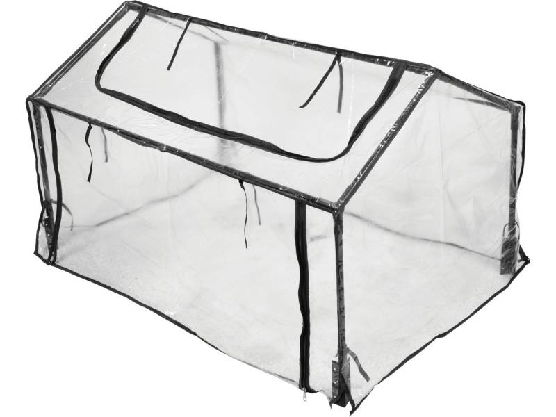 TRIZERATOP Gewächshaus Mini Gewächshaus 60x80x120 cm, PVC/Stahl, BxTxH: 100 x 100 x 100 cm, Komplett von TRIZERATOP