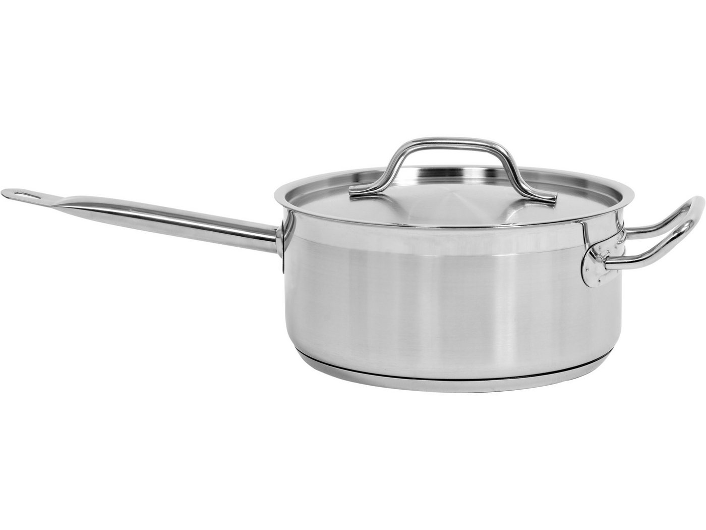 TRIZERATOP Kochtopf Profi Kochtopf 24x11cm 5 Liter mit Deckel, (Profi Kochtopf 24x11cm 5 Liter mit Deckel, Profi Kochtopf 24x11cm 5 Liter mit Deckel), satiniert von TRIZERATOP