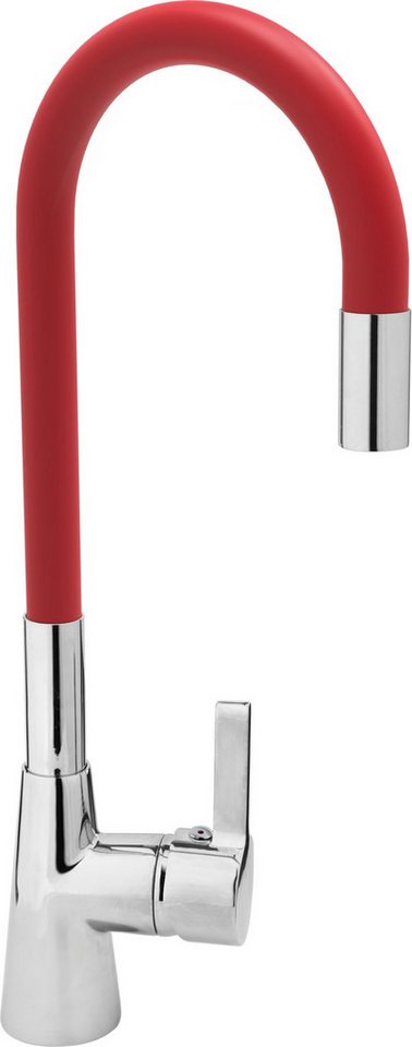 TRIZERATOP Küchenarmatur Küchenarmatur Flexible, rot, Wasserhahn, Spültischarmatur (Küchenarmatur Flexible, rot, Wasserhahn, Spültischarmatur, Küchenarmatur Flexible, rot, Wasserhahn, Spültischarmatur) von TRIZERATOP
