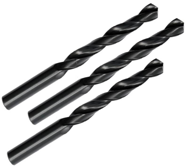 TRIZERATOP Metallbohrer Metallbohrer HSS 1 - 13 mm, (Metallbohrer HSS 10,5mm (3 Stück), Metallbohrer HSS 10,5mm (3 Stück) von TRIZERATOP