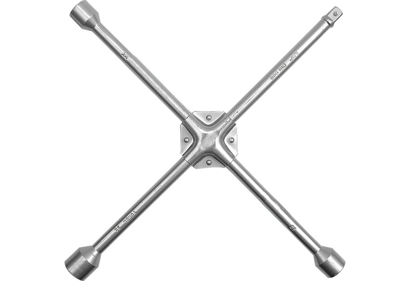TRIZERATOP Radmutternschlüssel Radmutternschlüssel 24x27x32x 3/4" Radkreuz (komplett) von TRIZERATOP