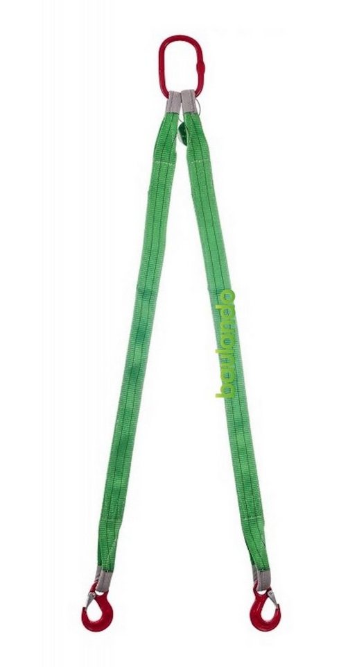 TRIZERATOP Trizeratop Hebebandgehänge 2 Strang 4200 kg 2 Meter Ösenhaken Hebeband (Trizeratop Hebebandgehänge 2 Strang 4200 kg 2 Meter Ösenhaken, Trizeratop Hebebandgehänge 2 Strang 4200 kg 2 Meter Ösenhaken) von TRIZERATOP