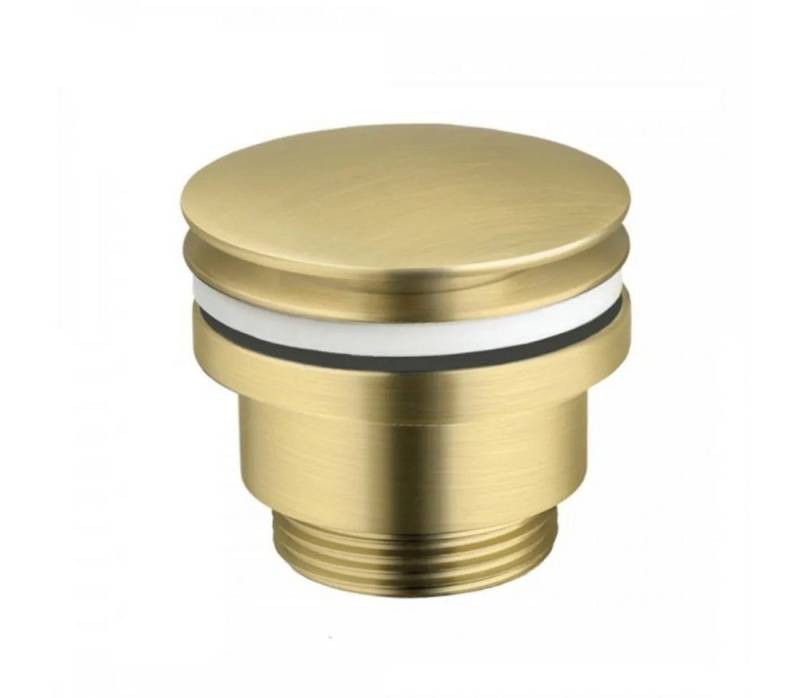 TRIZERATOP Waschbeckenstöpsel Ablaufventil Pop-Up Stöpsel Gold gebürstet Ablaufgarnitur Abfluss TRIZERATOP Waschbeckenstöpsel Ablaufventil Pop-Up Stöpsel Gold gebürstet Ablaufgarnitur Abfluss von TRIZERATOP