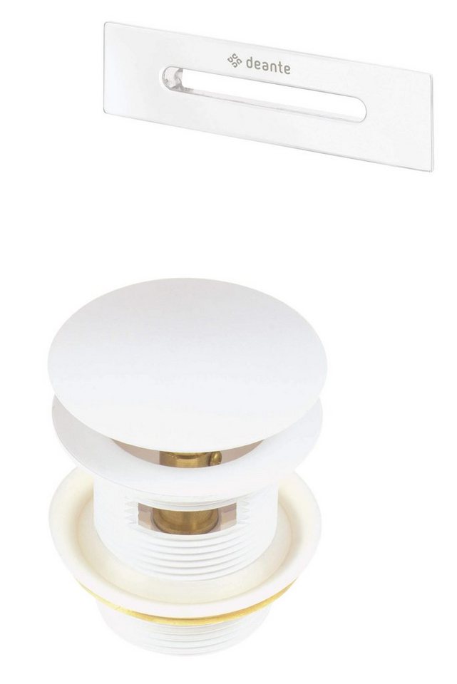 TRIZERATOP Waschbeckenstöpsel Accessoires Badewanne - Stöpsel und Überlauf weiß TRIZERATOP Waschbeckenstöpsel Accessoires Badewanne - Stöpsel und Überlauf weiß von TRIZERATOP