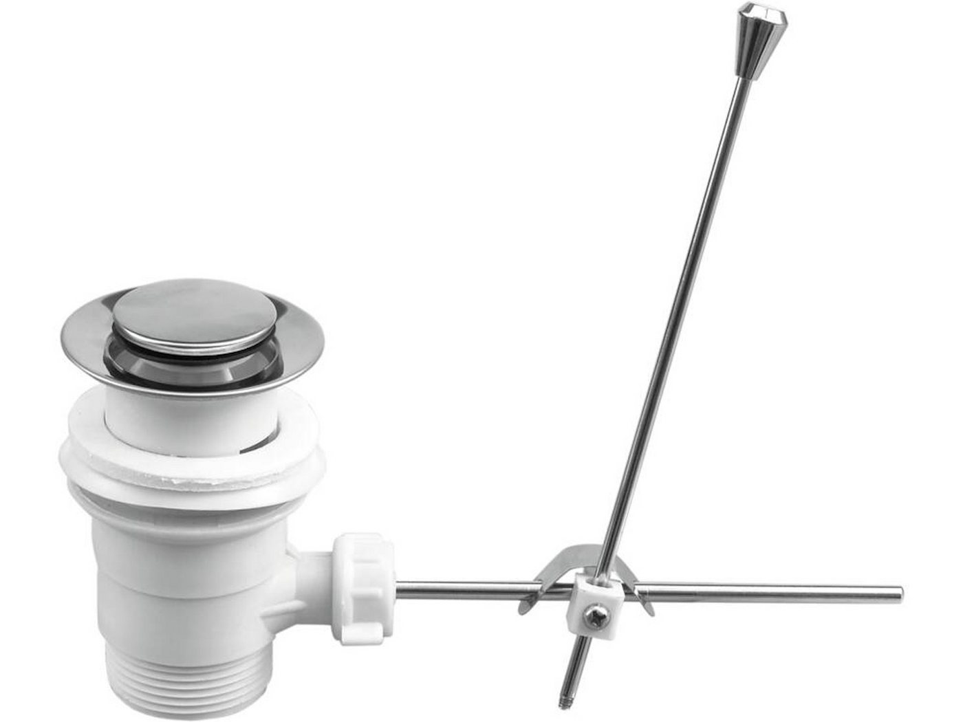 TRIZERATOP Waschbeckenstöpsel Stöpsel, Ablaufgarnitur Chrom 1 1/4" Zugstange und Überlauf Abfluss TRIZERATOP Waschbeckenstöpsel Stöpsel, Ablaufgarnitur Chrom 1 1/4" Zugstange und Überlauf Abfluss von TRIZERATOP