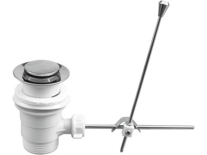TRIZERATOP Waschbeckenstöpsel Stöpsel, Ablaufgarnitur Chrom 1 1/4" Zugstange und Überlauf Abfluss TRIZERATOP Waschbeckenstöpsel Stöpsel, Ablaufgarnitur Chrom 1 1/4" Zugstange und Überlauf Abfluss von TRIZERATOP