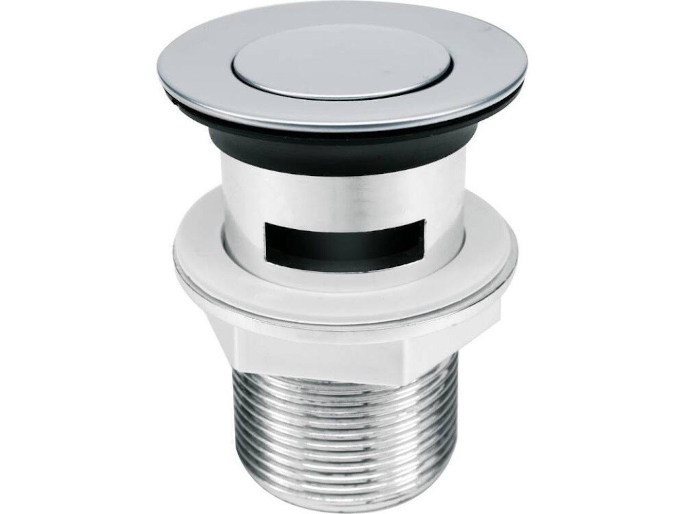 TRIZERATOP Waschbeckenstöpsel Automatischer Stöpsel, Ablaufgarnitur Chrom Pop Up 1 1/4" mit Überlauf TRIZERATOP Waschbeckenstöpsel Automatischer Stöpsel, Ablaufgarnitur Chrom Pop Up 1 1/4" mit Überlauf von TRIZERATOP