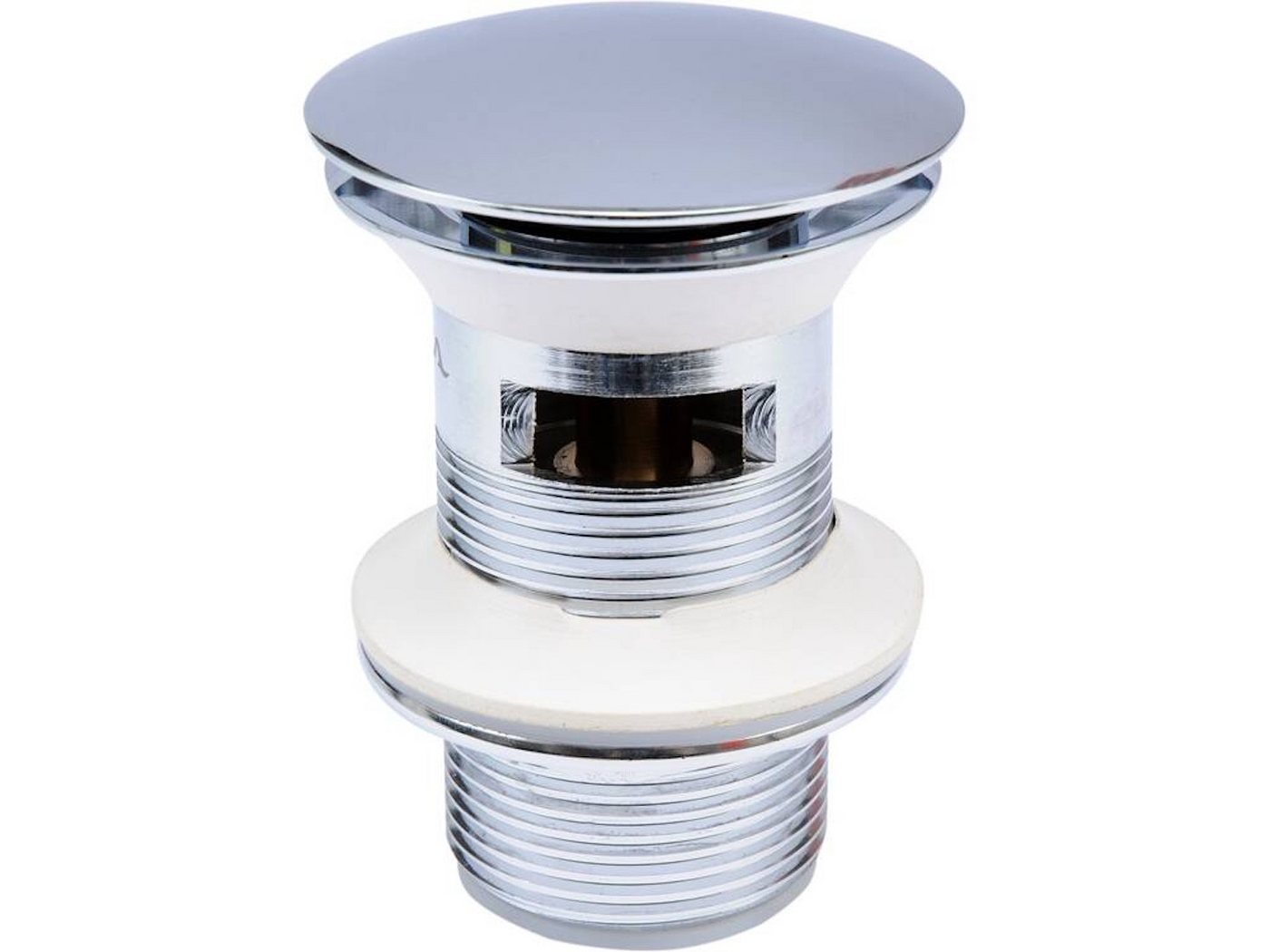 TRIZERATOP Waschbeckenstöpsel Automatischer Stöpsel, Ablaufgarnitur Chrom Pop Up 1 1/4" mit Überlauf TRIZERATOP Waschbeckenstöpsel Automatischer Stöpsel, Ablaufgarnitur Chrom Pop Up 1 1/4" mit Überlauf von TRIZERATOP