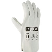TeXXor® Ziegen-/Schafsvollleder-Handschuhe, Kat. 2, ungefüttert 12608 Gr.08 von TRIZERATOP