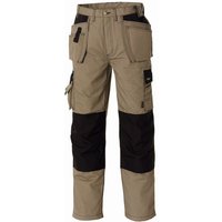 Trizeratop - teXXor Arbeitshose Twill Bundhose Panama Canvas 24 khaki 431224 von TRIZERATOP