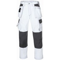 Trizeratop - teXXor Arbeitshose Twill Bundhose Panama Canvas 44 weiß 431444 von TRIZERATOP