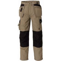 TeXXor Arbeitshose Twill Bundhose Panama Canvas 62 khaki 431262 von TRIZERATOP