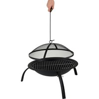 Trizeratop - Feuerschale 56cm Feuerkorb, Feuerstelle, Grill von TRIZERATOP