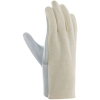 teXXor® Ziegen-/Schafsnappa-Handschuhe TRIKOTRÜCKEN, Natur von TRIZERATOP