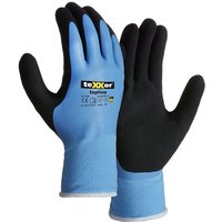 TeXXor Winterhandschuh latex blau/schwarz 2228 Größe 12 von TRIZERATOP
