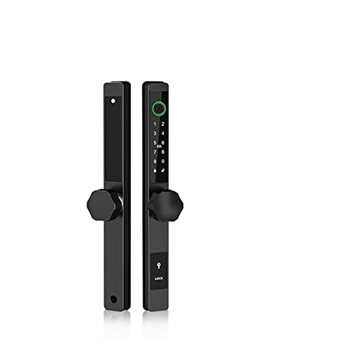 Intelligentes Schloss TTLock Smart Lock Wasserdichtes Outdoor-Fingerabdruck-Bluetooth-APP-RFID-Code-schlüsselloses elektronisches Türschloss(2300W with control,3085) von TRKKXV