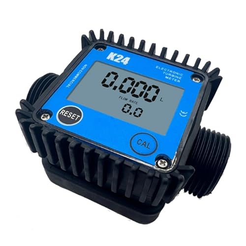 Wasserdurchflussmesser 1 PCS LCD Kraftstoff Durchflussmesser K24 For Digitale Die-Sel Kraftstoff Durchflussmesser Günsti Flüssigkeit Wasser Durchfluss Messen Werkzeu von TRKKXV