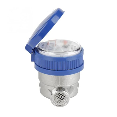 Wasserdurchflussmesser Praktische Mechanische Drehflül-E-Typ-Präzisionszeirzähler-Messwerkzeu For Wasserzähler Mit Kupferbeschlän von TRKKXV