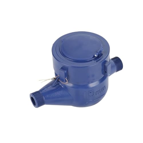 Wasserdurchflussmesser Wasserdurchflussmesser Wasserzähler 15 Mm 1/2 Zoll Kaltwasserzähler Mit Armaturen For Den Garten- Und Heimgebrauch von TRKKXV